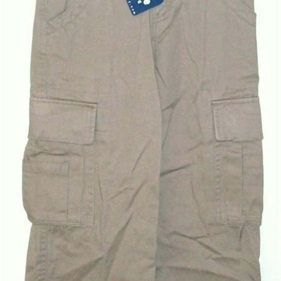 BOYS TWILL CARGO PANTS Khaki NWT Wes & Willy Youth Sizes Beautiful - Picture 5 of 5